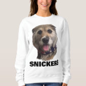 LADIES SNICKERS SWEATSHIRT  (Voorkant)