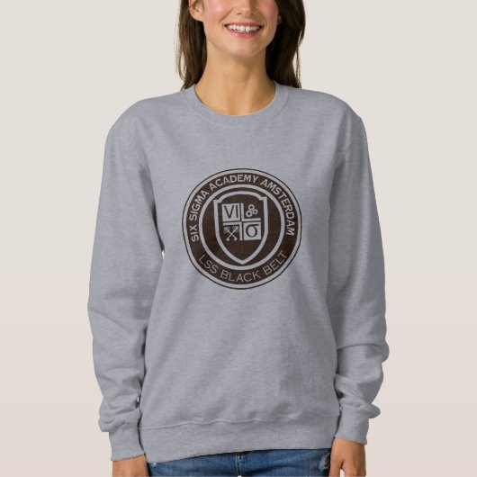 LADIES SSAA BLACK BELT SWEATERS (Voorkant)