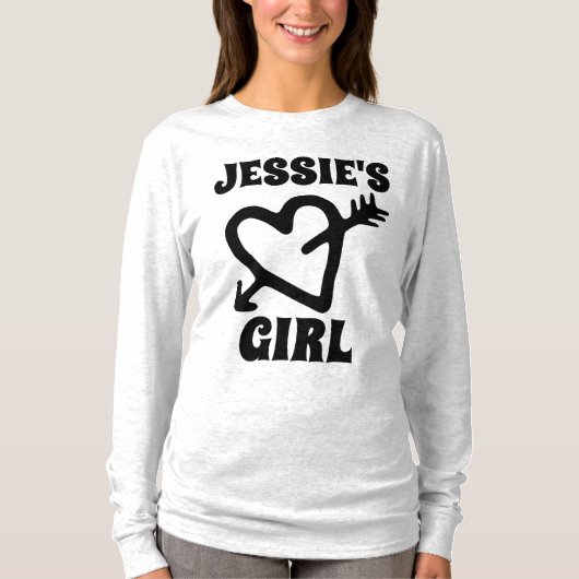,LADIES  T-SHIRTS, JESSIE'S MEISJE T-SHIRT (Voorkant)