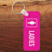 Ladies Toilet Keychain (Voorkant)