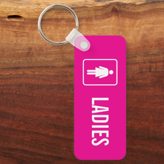 Ladies Toilet Keychain (Voorkant)