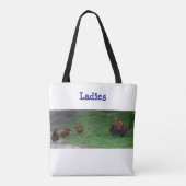 Ladies Tote Tote Bag (Achterkant)