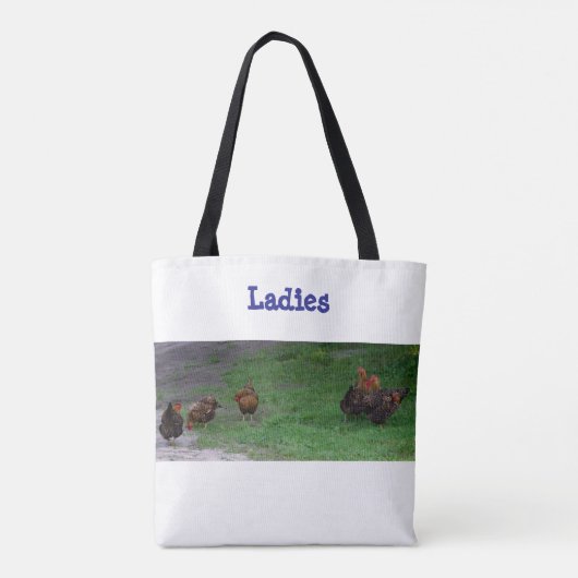 Ladies Tote Tote Bag (Achterkant)
