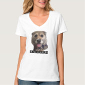 LADIES V NECK T SHIRT (Voorkant)