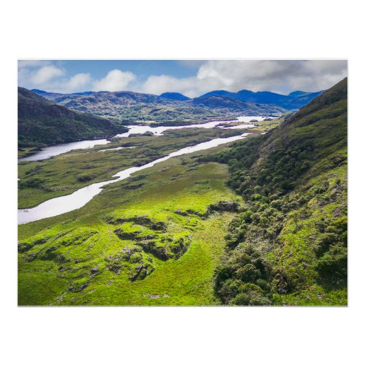 Ladies View Poster | Landschap Killarney Ierland (Voorkant)