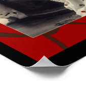 Ladies with long hair Victorian image Poster (Hoek)