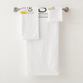 Lading - Het succes begint met een stap Bad Handdoek