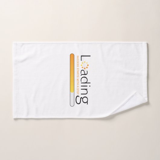 Lading - Het succes begint met een stap Bad Handdoek (Handdoek)