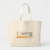 Lading - Het succes begint met een stap Grote Tote Bag (Voorkant)