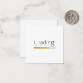 Lading - Het succes begint met een stap Notitiekaartje (Voorkant / Achterkant in situ)