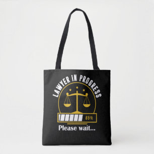 Lading jurylid Funny Lawyer Tote Bag