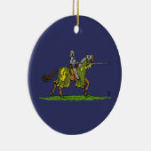Lading Medieval Knight Keramisch Ornament (Rechts)