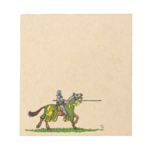 Lading Medieval Knight Notitieblok