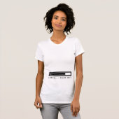 Lading moederschap t-shirt (Voorkant volledig)