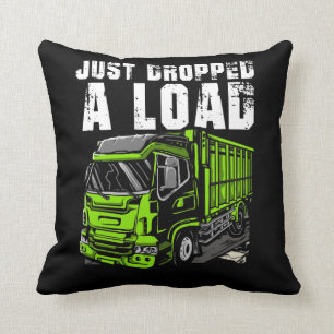 Lading Truck Driver Funny Trucker Driving Kussen