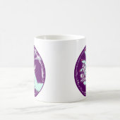 Lading van amethystkristallen koffiemok (Center)