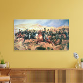 Lading van de lichtbrigade canvas afdruk (Insitu (Woonkamer))