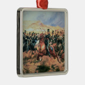 Lading van de lichtbrigade metalen ornament (Rechts)