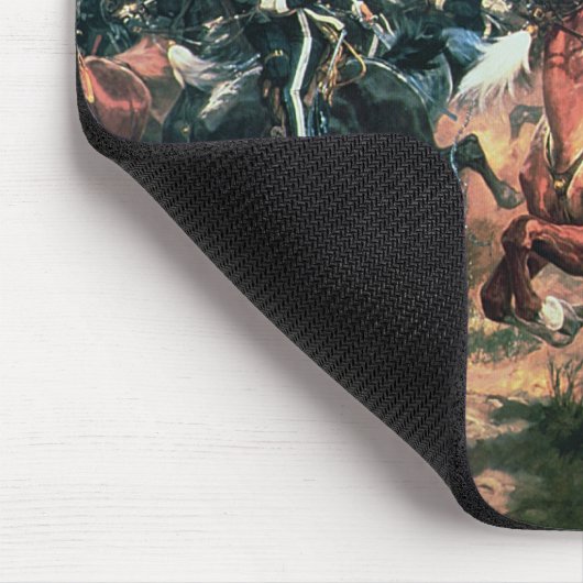 Lading van de lichtbrigade muismat (Hoek)