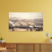 Lading van de Lichte Cavalerie Brigade Canvas Afdruk (Insitu (Woonkamer))