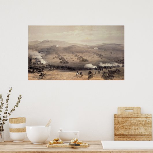 Lading van de Lichte Cavalerie Brigade Poster (Keuken)