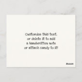 Lading van de Valentijnsdag van de Vun Dump Truck  Briefkaart (Achterkant)