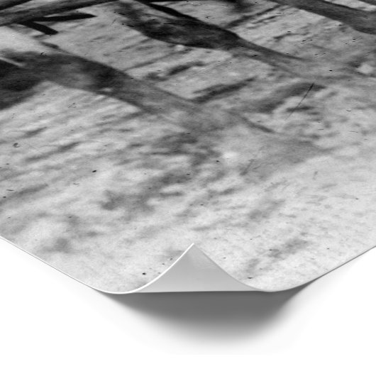 Lading van kerstbomen, 1910 poster (Hoek)