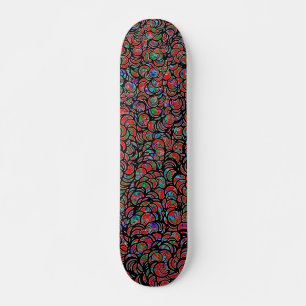 Ladingen cirkels - meerdere kleuren skateboard
