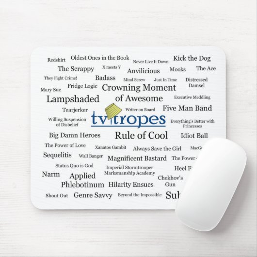 Ladingen en ladingen van Tropes Mousepad Muismat (Met muis)