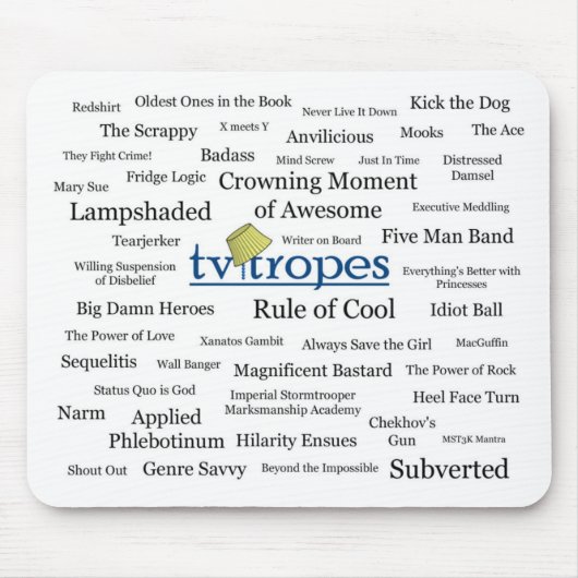 Ladingen en ladingen van Tropes Mousepad Muismat (Voorkant)