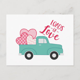 Ladingen liefde briefkaart