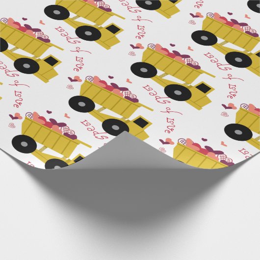 Ladingen liefde cadeaupapier (Hoek)