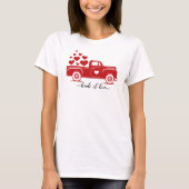 Ladingen liefdesvrachtwagen T-Shirt (Voorkant)
