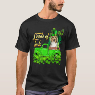 Ladingen Luck Truck Shetland Sheepdog St Patrick S T-shirt