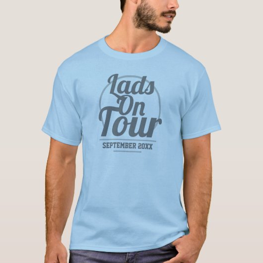 Ladingen op Tour Holiday T-Shirt (Voorkant)