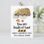 Ladingen Valentijn Kaart van de Fun Construction C (Staand voorkant)