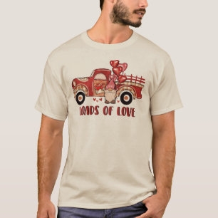 Ladingen Valentijnsdag t-shirt liefde