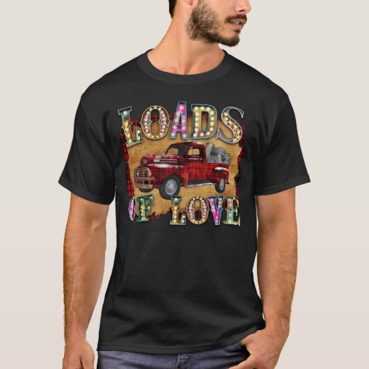 Ladingen van de homoachtergrond van de liefde t-shirt (Voorkant)