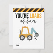 Ladingen van Leuk Kinder Valentijn Kaart (Voorkant)