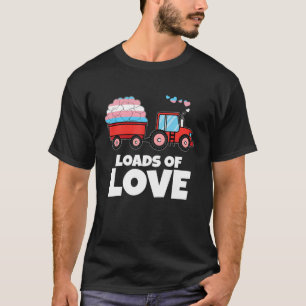 Ladingen van liefde transgender pride LGBT Q regen T-shirt