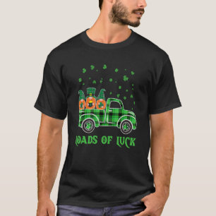 Ladingen van Luck Green Pset Truck Gnome St Patric T-shirt