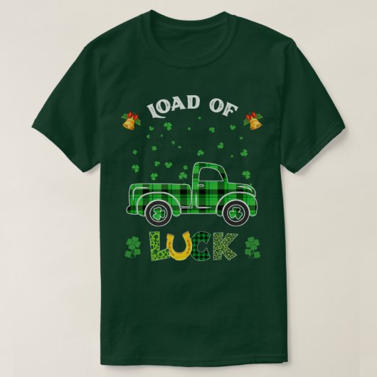 Ladingen van Luck St Patrick's Day Buffalo Pset Tr T-shirt (Design voorkant)