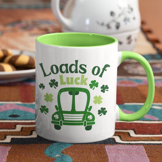 Ladingen van Luck St Patrick's Day Truck Mok