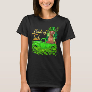 Ladingen van vrachtwagen , sla , St Patrick s Day T-shirt