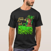 Ladingen vrachtwagen Irish Setter St Patrick S Day T-shirt (Voorkant)