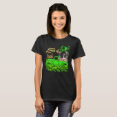 Ladingen vrachtwagen pekingese St Patrick S Day T-shirt (Voorkant volledig)