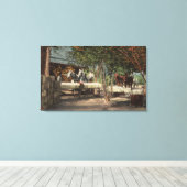 Ladingsfruit in Longview Ranch Canvas Afdruk (Insitu (Houten vloer))