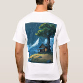 Ladka aur ladki dil t-shirt (Achterkant)