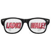 LADKI WALE INDISCHE BRUILOFT TEAM BRUID RETRO ZONNEBRIL (Voorkant)