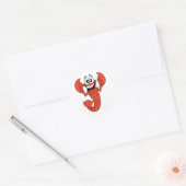 Ladlow de Lobster Ronde Sticker (Envelop)